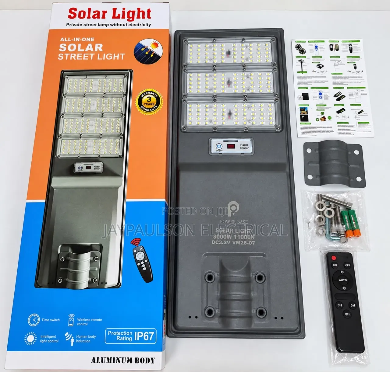 All-in-One Solar LED Street Light