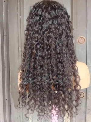 20 Inches Deep Wave Curly Human Hair Wig - Super Full & Bouncy