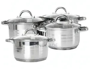 4 Set's Induction Stainless Steel Nonstick Pot