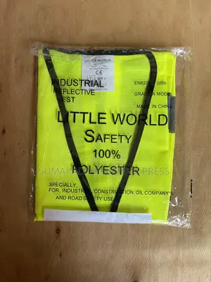 Reflective Safety Jacket | High-Visibility Vest, Sizes M–XXL – ₦2,000