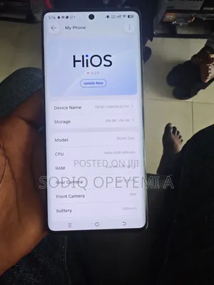 Tecno Camon 40 Pro 4G 256 GB Blue