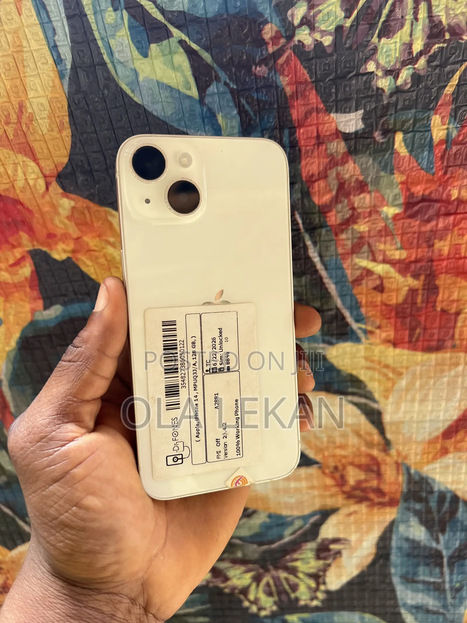 Apple iPhone 14 128 GB White
