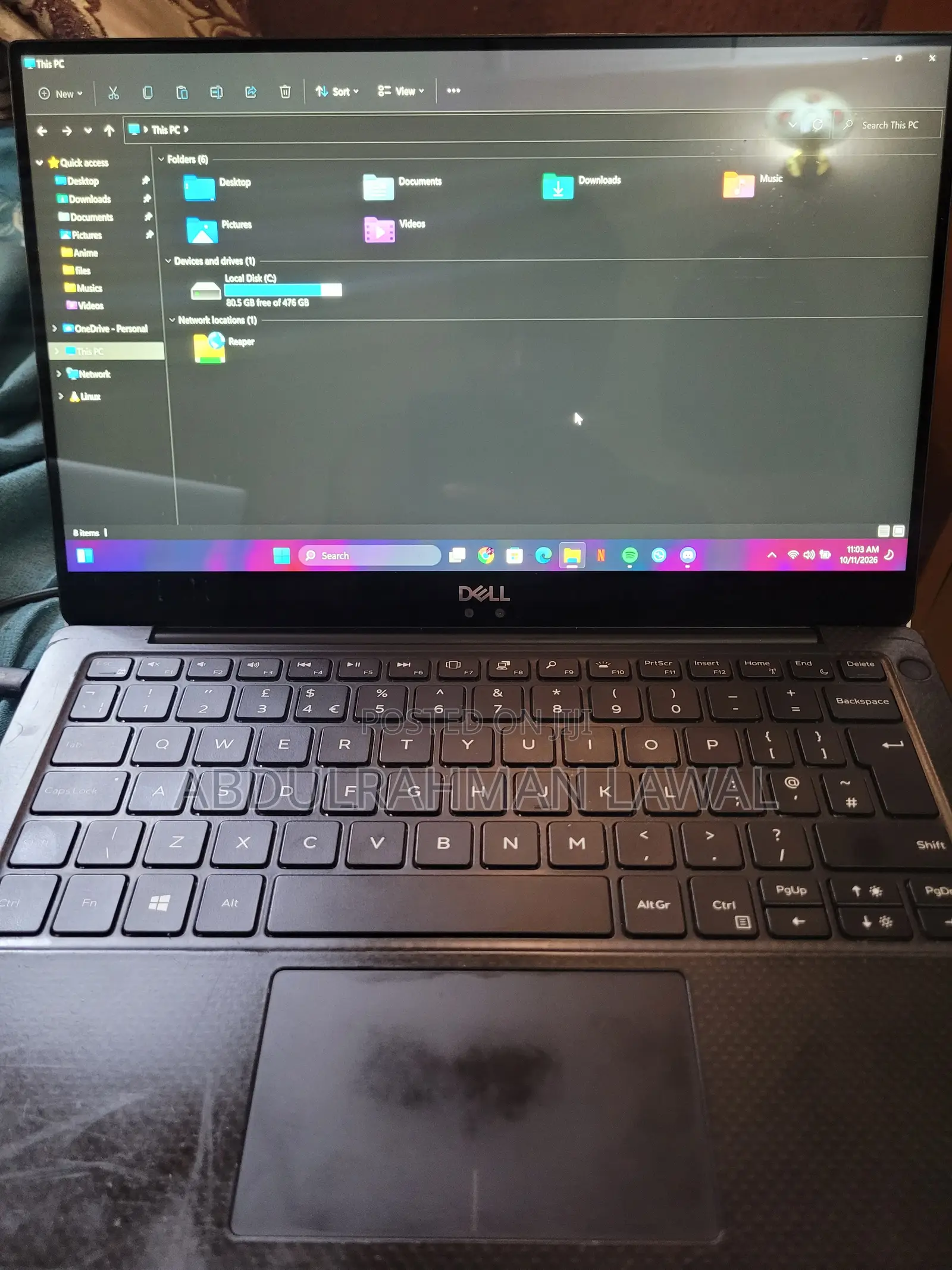 Laptop Dell XPS 13 16GB Intel Core i7 SSD 512GB