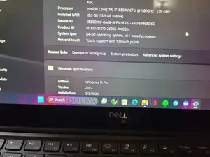 Laptop Dell XPS 13 16GB Intel Core i7 SSD 512GB