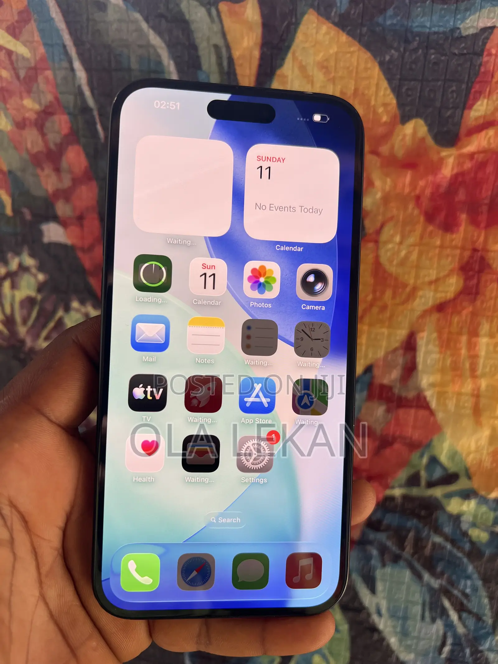 Apple iPhone 16 Plus 128 GB Black