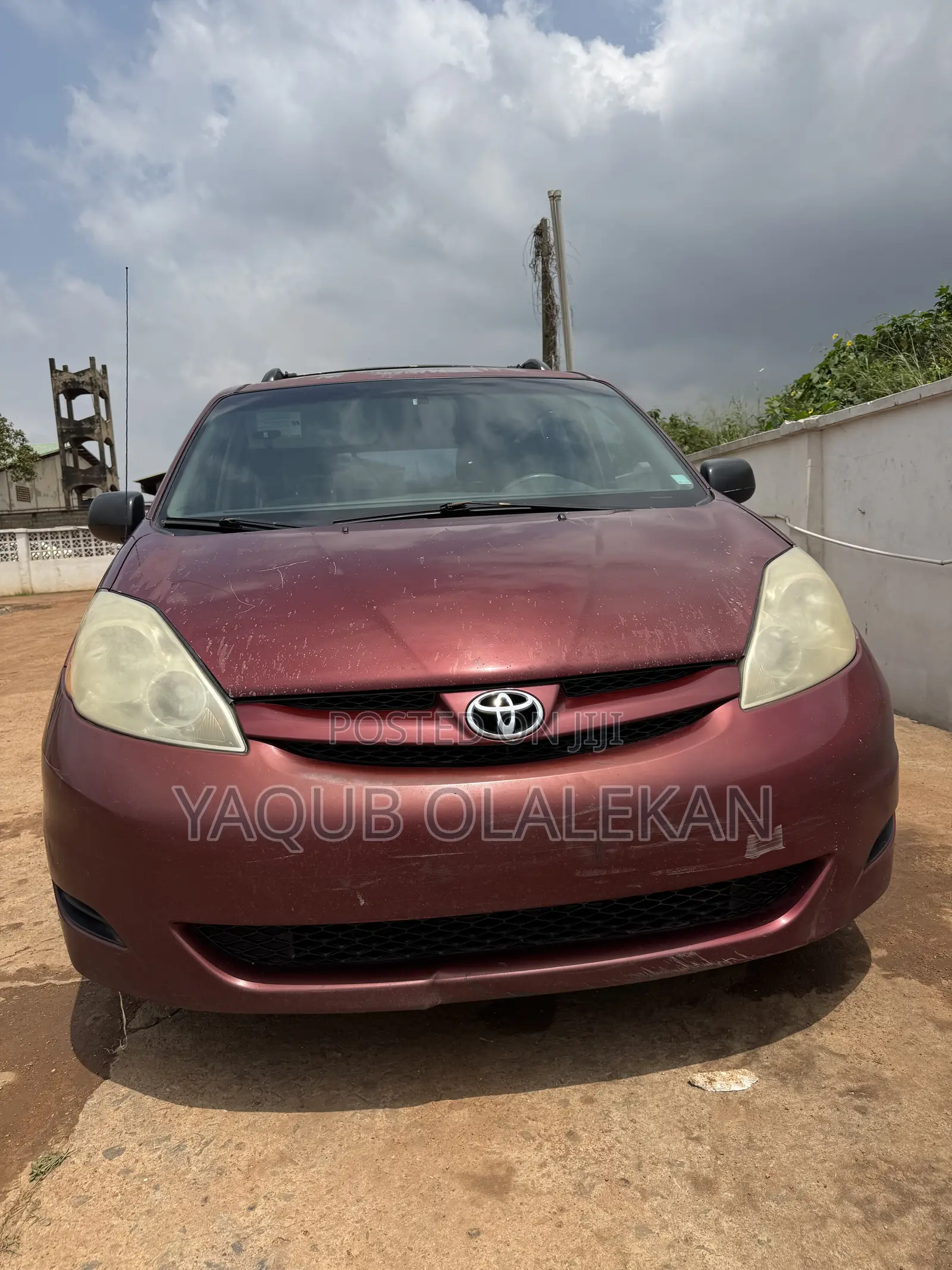 Toyota Sienna 2005 Maroon