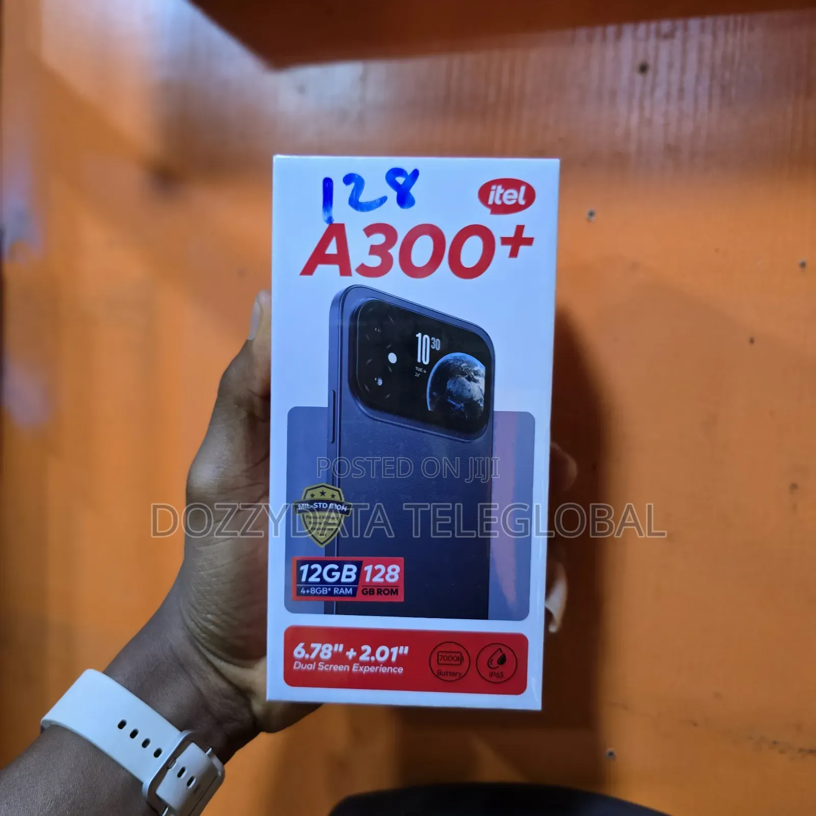 New Itel A200+ 128 GB Black