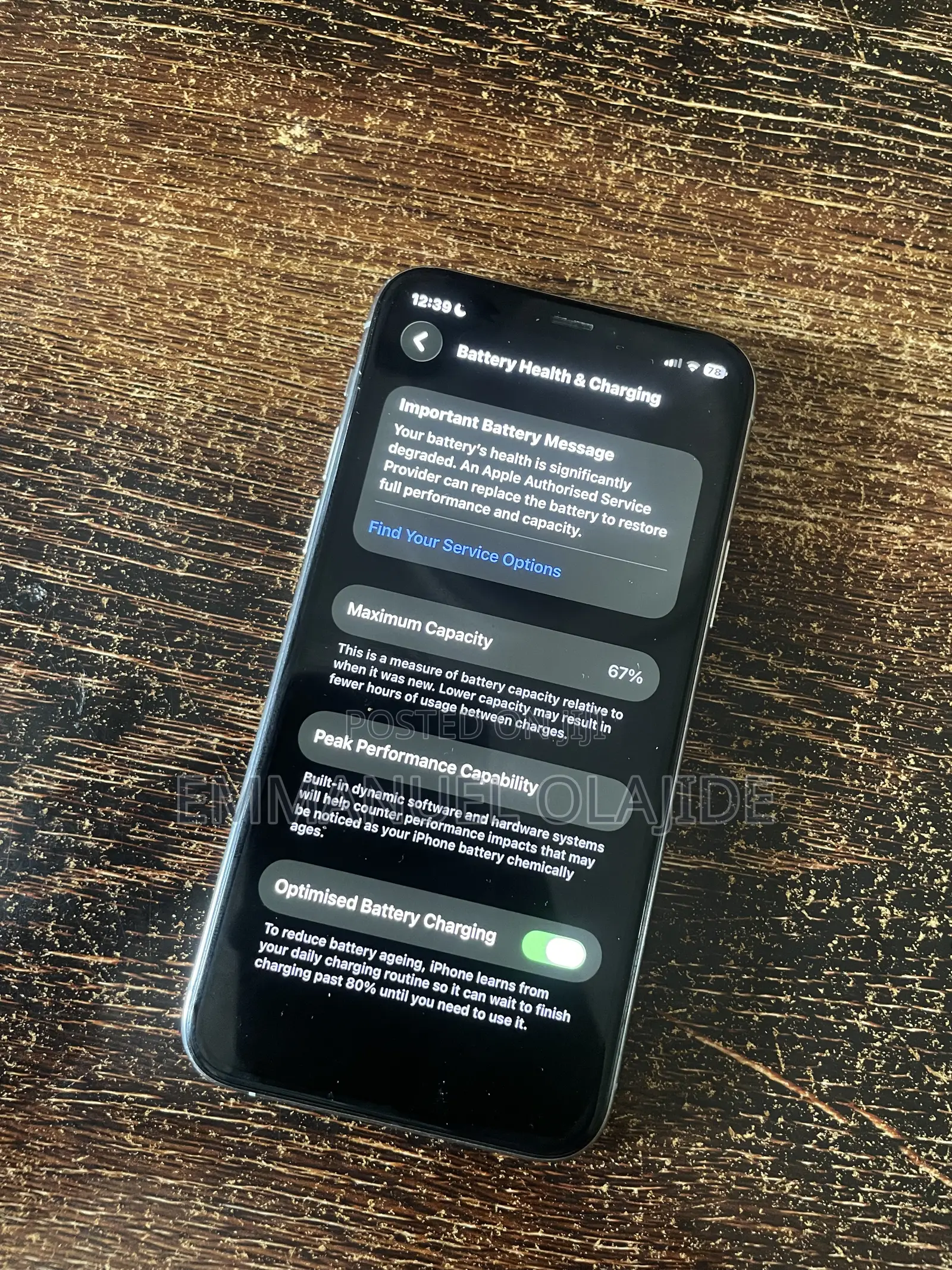 Apple iPhone 11 Pro 64 GB Silver