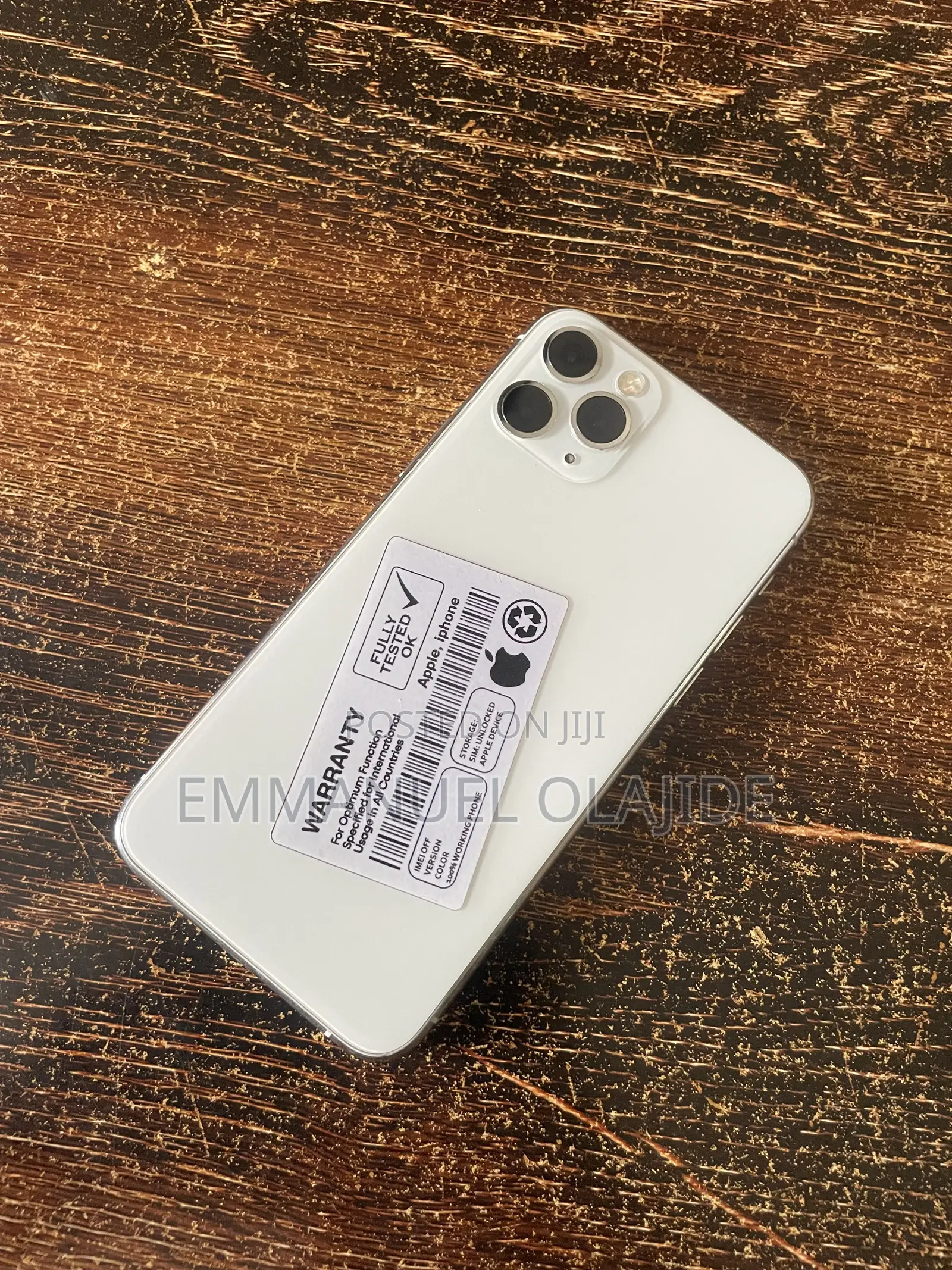 Apple iPhone 11 Pro 64 GB Silver