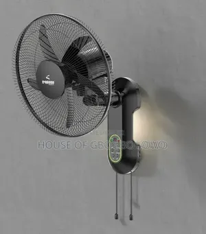 Rechargeable Wall Fan With Remote Control