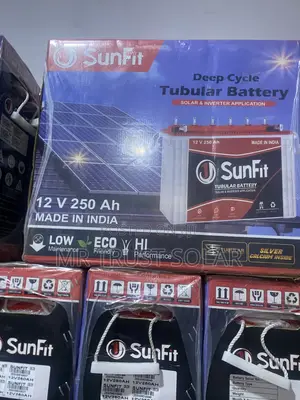 250Ah 12v SunFit Tubular Battery