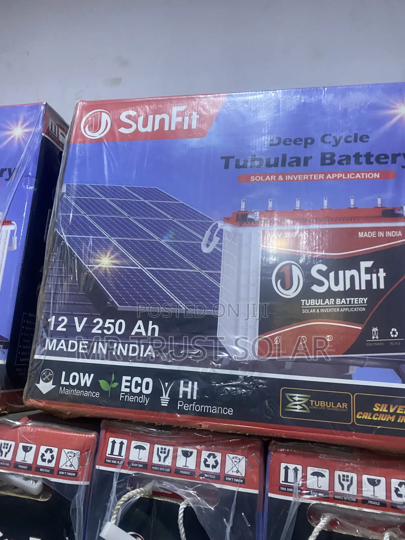 250Ah 12v SunFit Tubular Battery