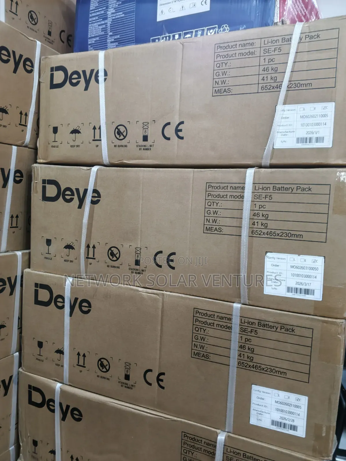 5kwh 48v Deye Lithium Ion Batteries