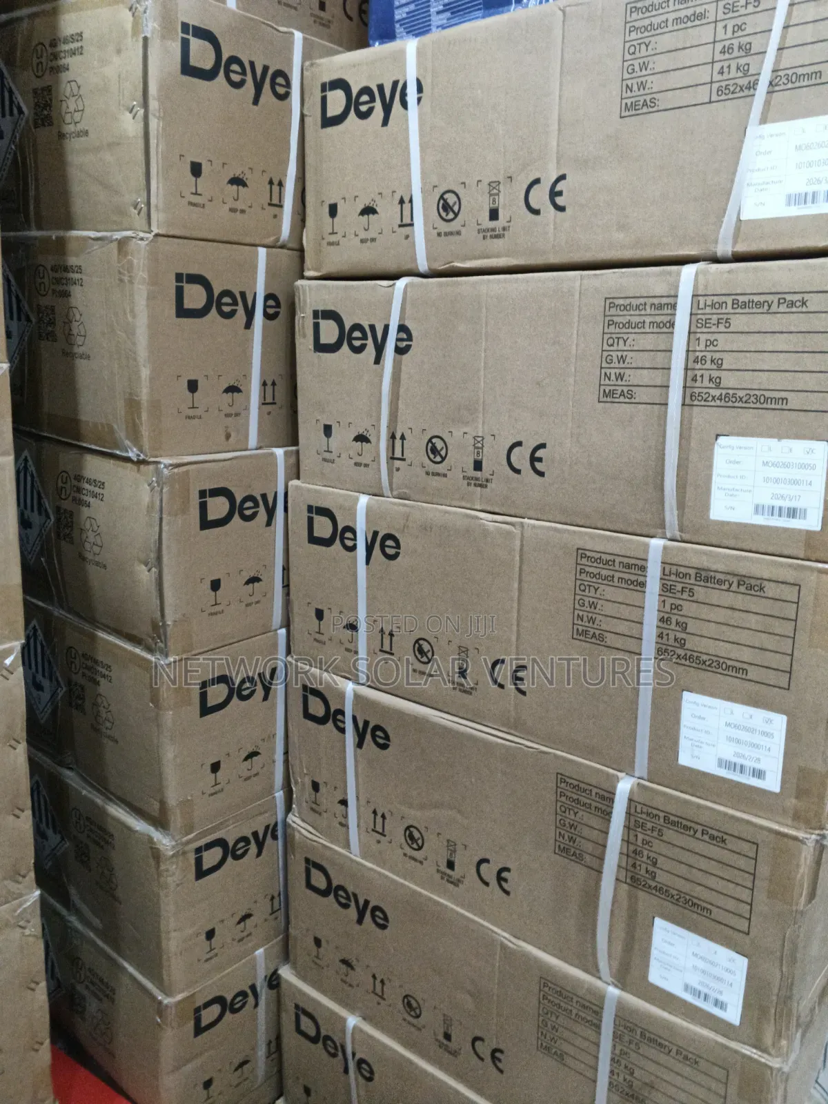5kwh 48v Deye Lithium Ion Batteries