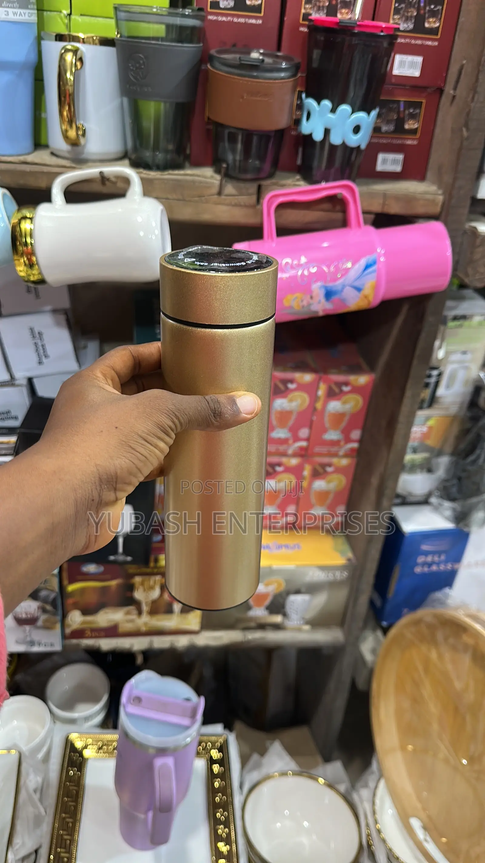 Temperature Display Bottle