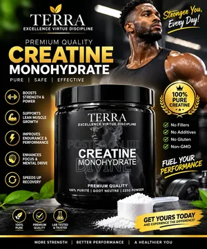 Terra Creatine 225g Original- 45 Servings in Ajegunle