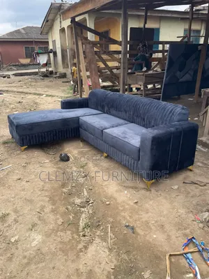 Gray Colour L Shape Couch