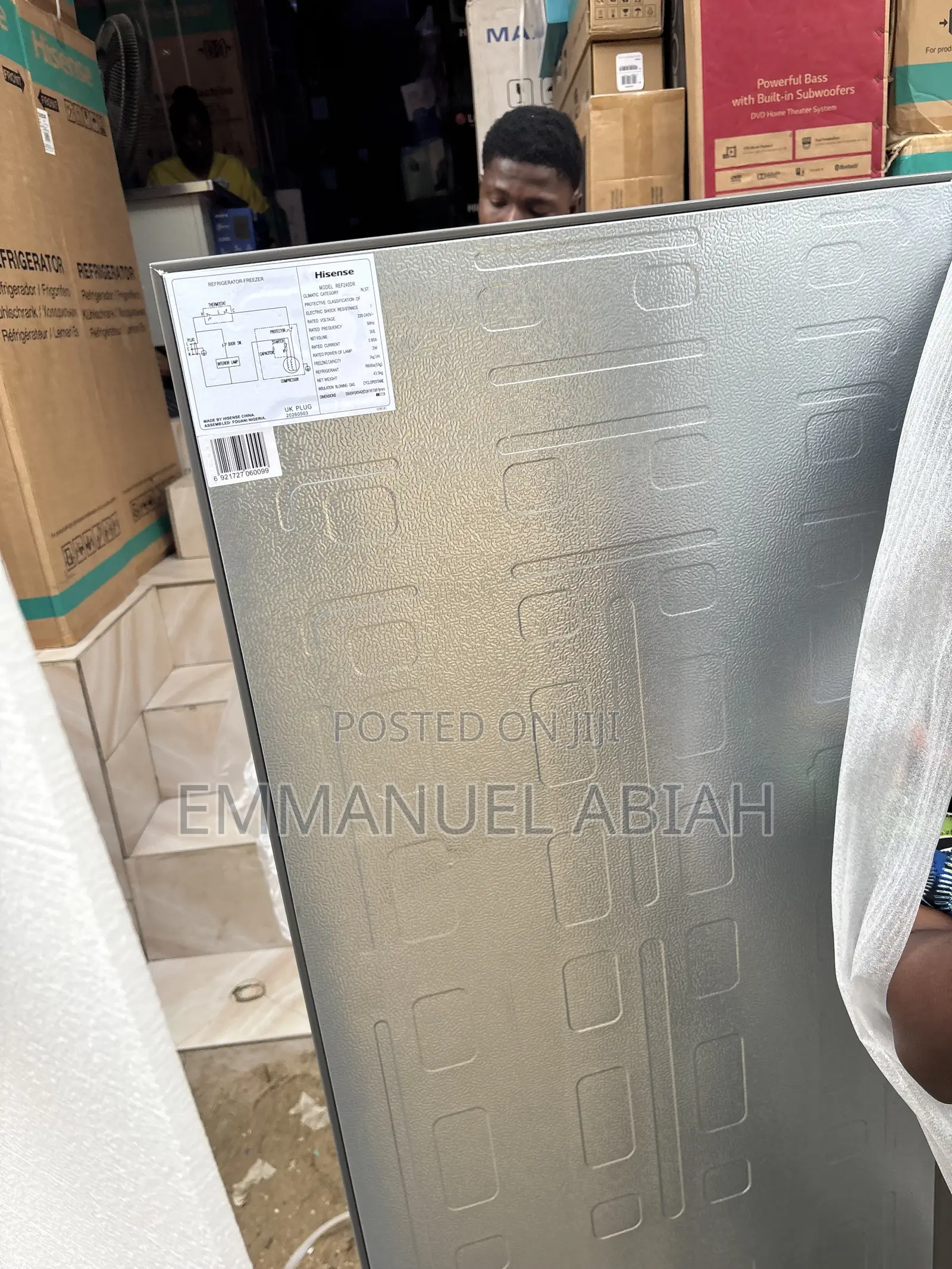 Hisense Fridge 243L