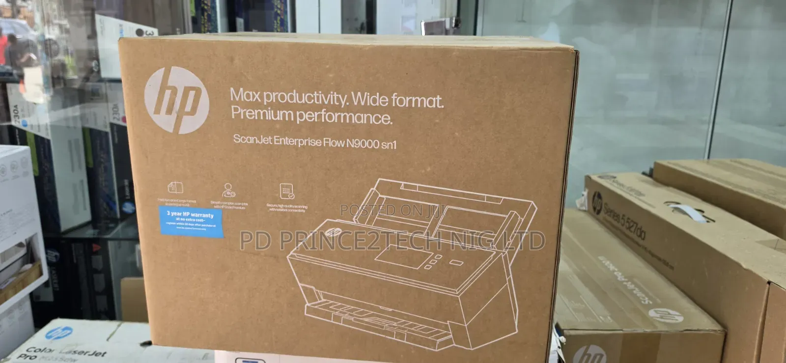 HP ScanJet Enterprise Flow N9000 Sn1 A3 Document Scanner (8Q4W1A)
