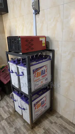 3.5KVA Inverter 4 BARA 2000 Tubular Batteries
