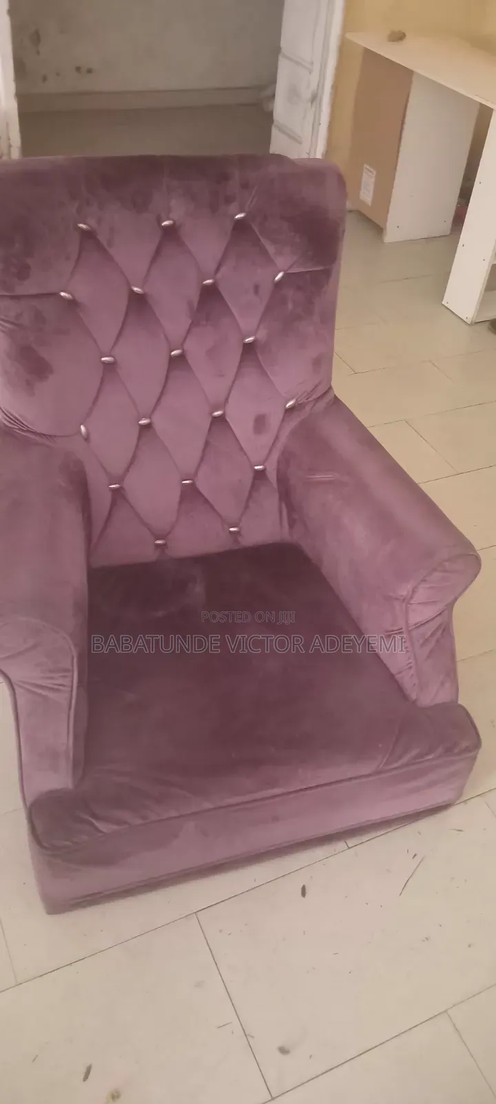 Fabric 3seater Chairs