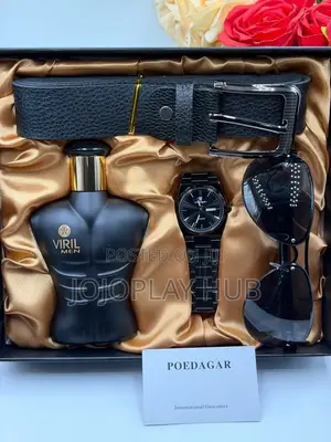 POEDAGAR Men’s 4-in-1 Luxury Gift Set