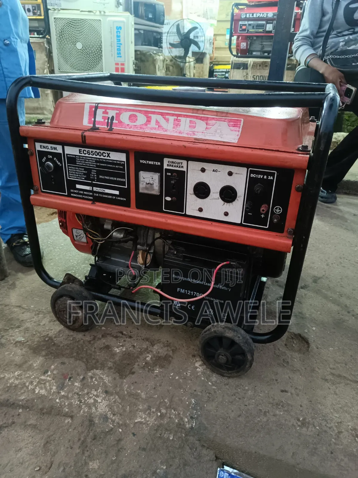Elepaq 5.0KVA Petrol Generator – Excellent Condition