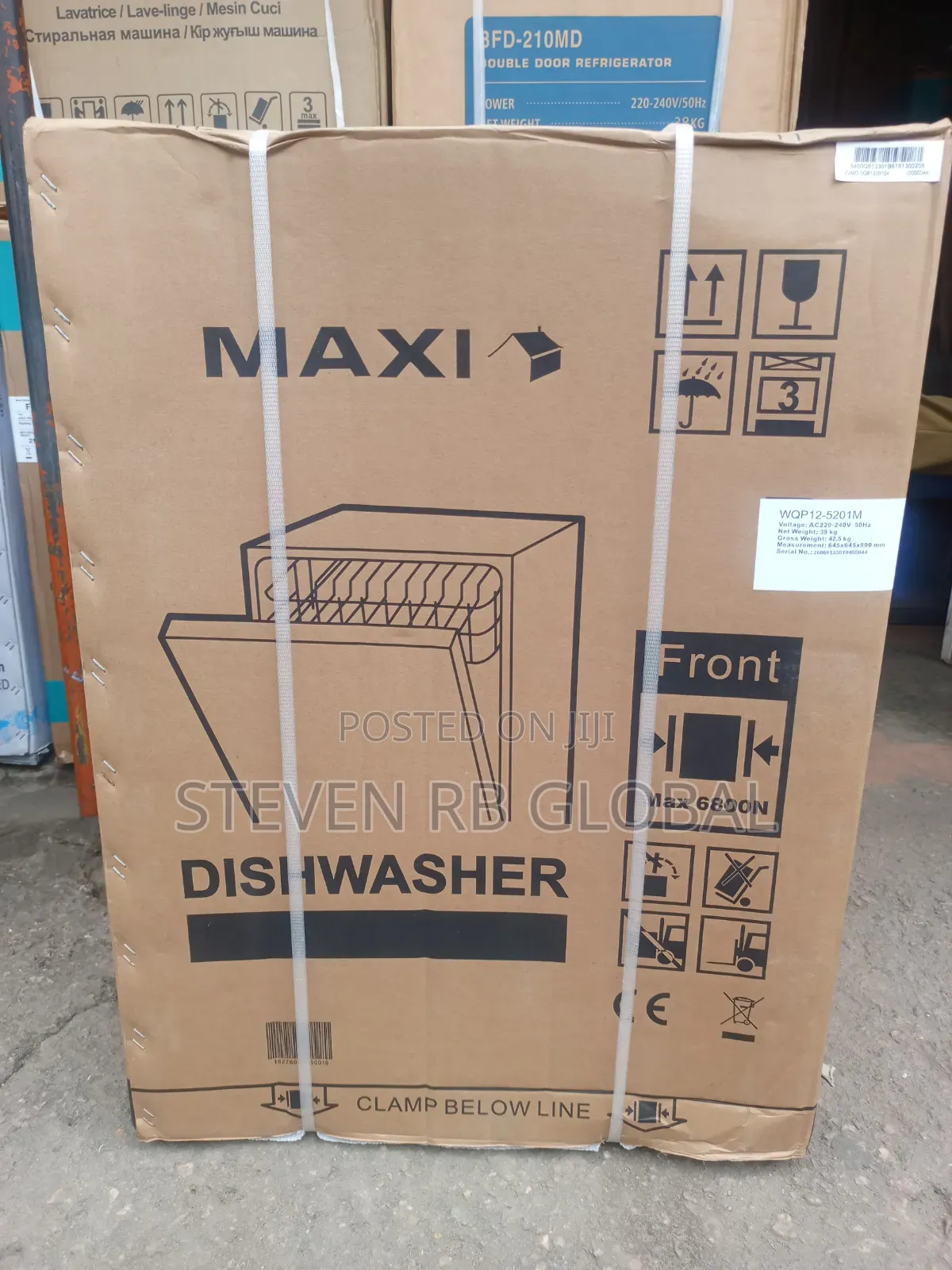 Maxi 12-Place Dishwasher | Maxidw5201m