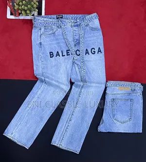 Premium Quality Luxury Men's Jeans Balenciaga Well Branded