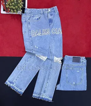 Premium Quality Luxury Men's Jeans Balenciaga Well Branded
