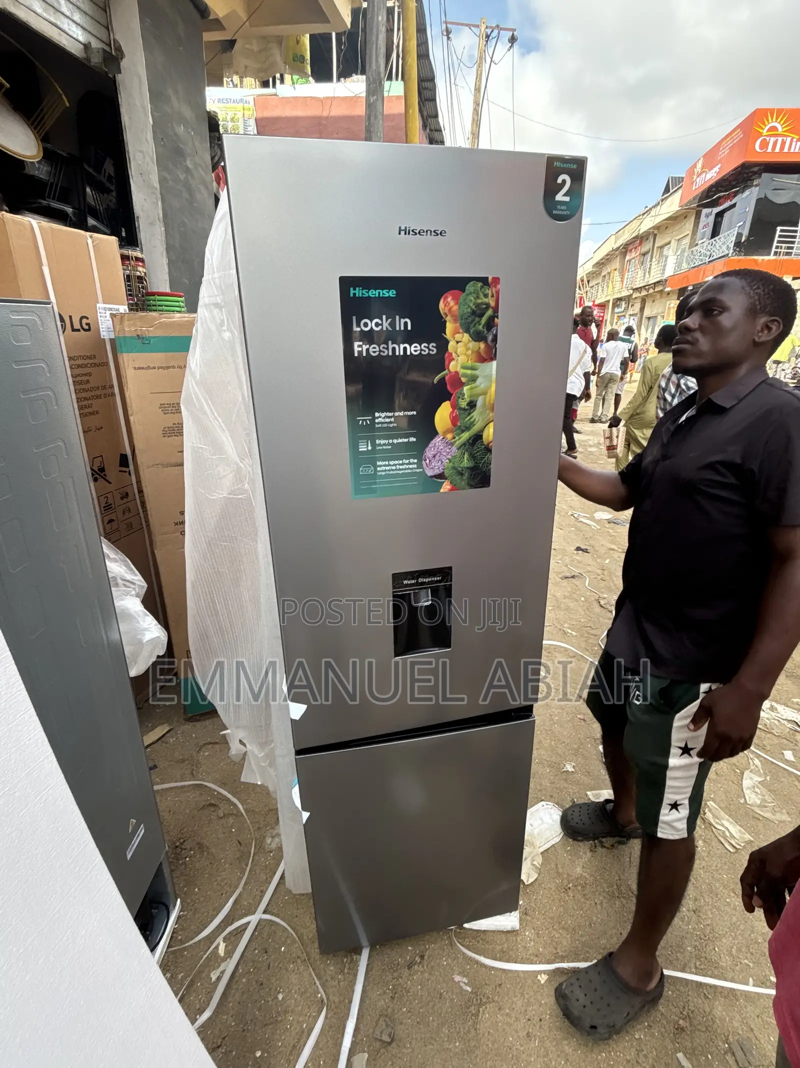 Hisense Fridge 268L
