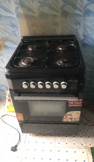 Used Bruhm Gas Cooker for Sell. All the Burners Are Faulty
