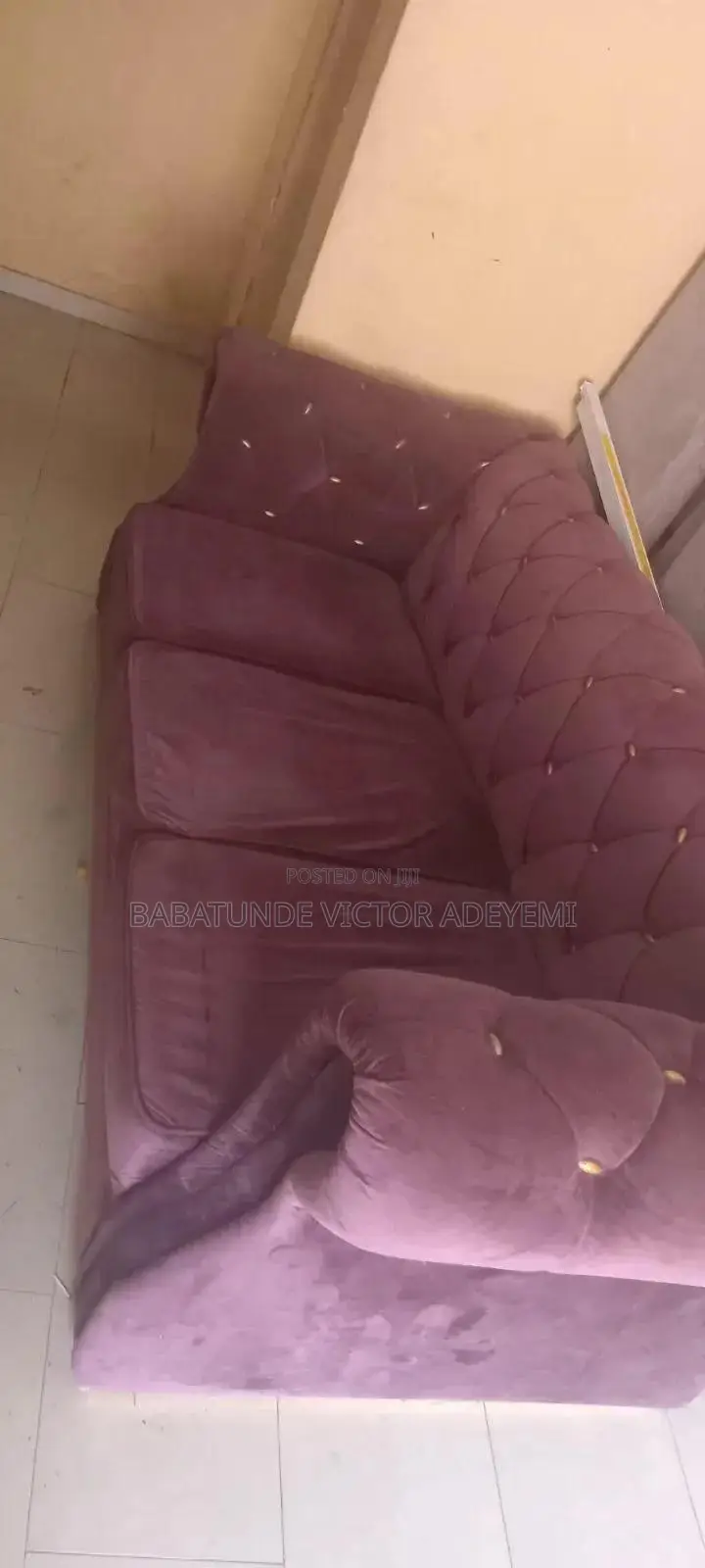 Fabric 3seater Chairs