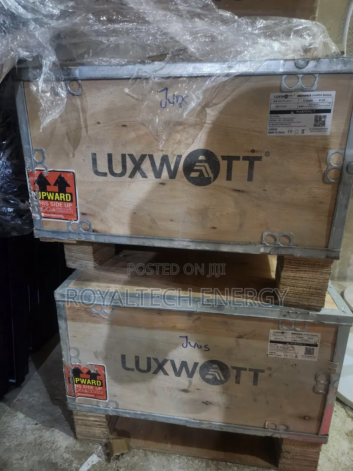 Luxwatt 17.5kwh 51.2v Lithium Phosphate Battery