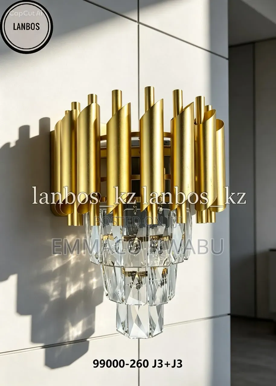 Crystal Wall Bracket Chandelier