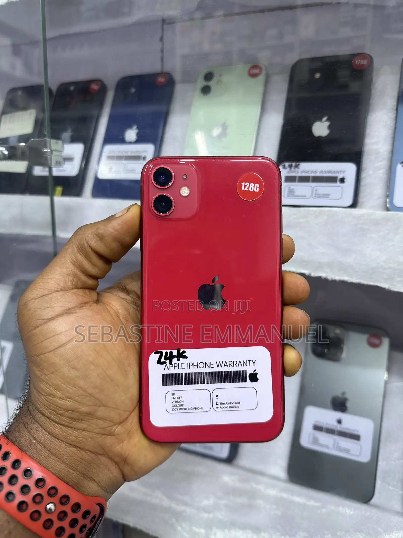 Apple iPhone 11 128 GB Red