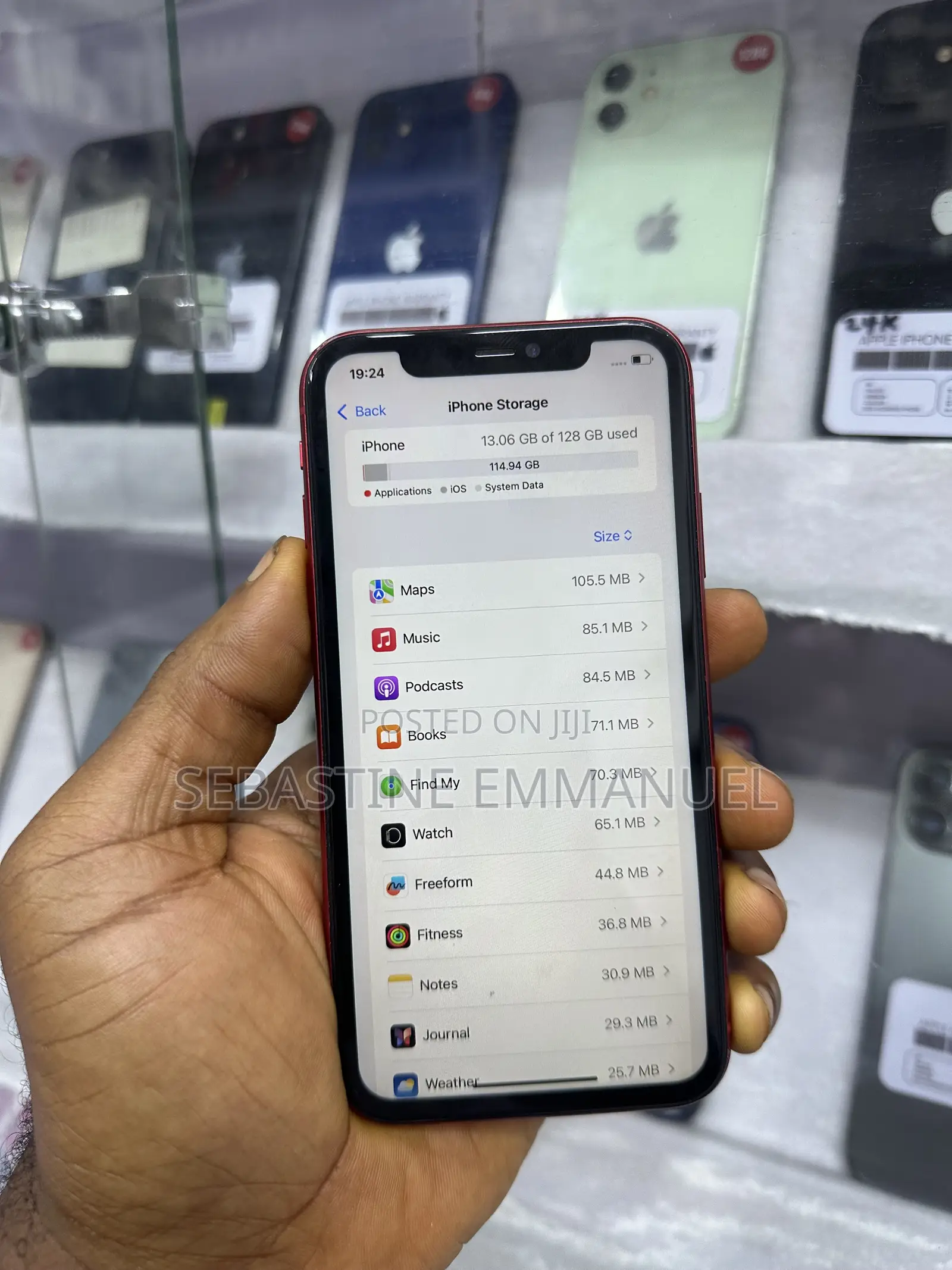 Apple iPhone 11 128 GB Red