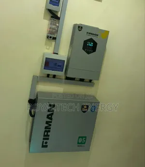 Fullsetup 5kva 48v Firman Hybrid+5kwh Lithium +645w Bifecial Panels ×6