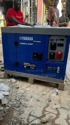 Brand New Yamaha Powerful Silent Soundproof Generator Three Face
