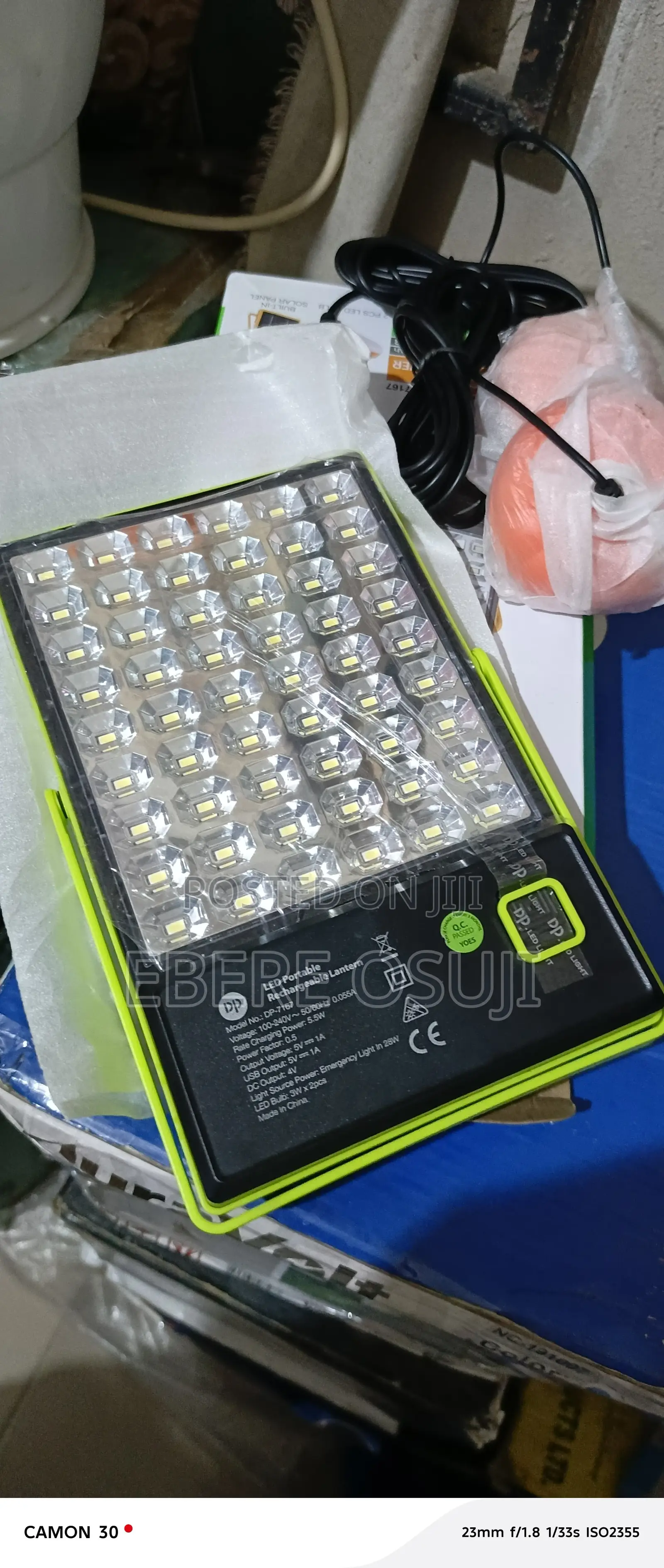 Dp Rechargeable Light