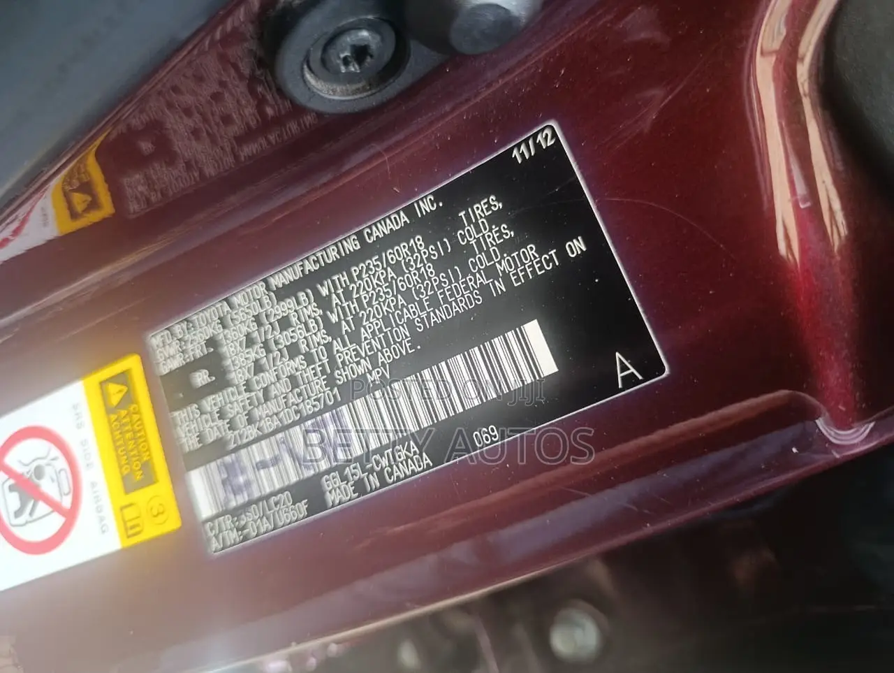 Lexus RX 2014 Burgundy