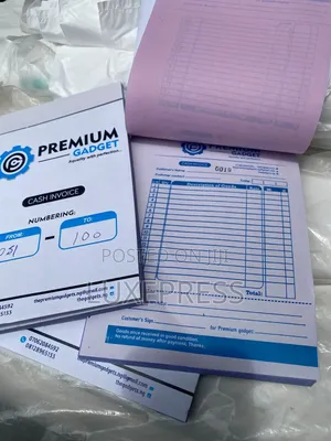 Branded Receipts & Receipt Book Printing