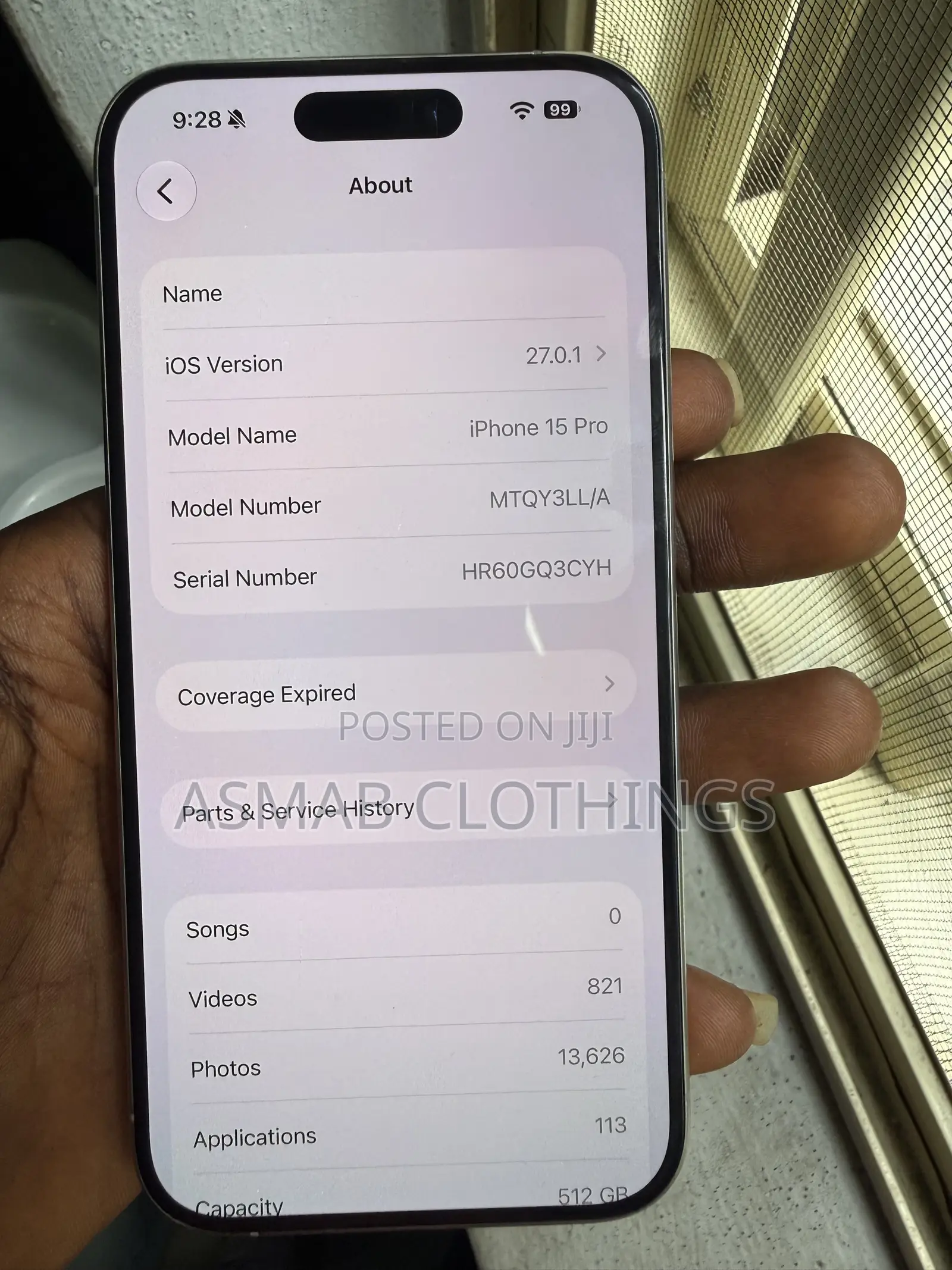 Apple iPhone 15 Pro 512 GB Silver