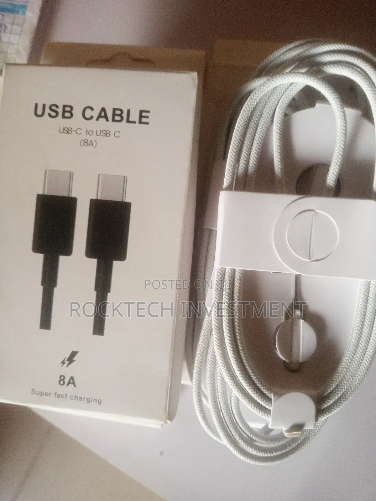 Type C to Type C Cable