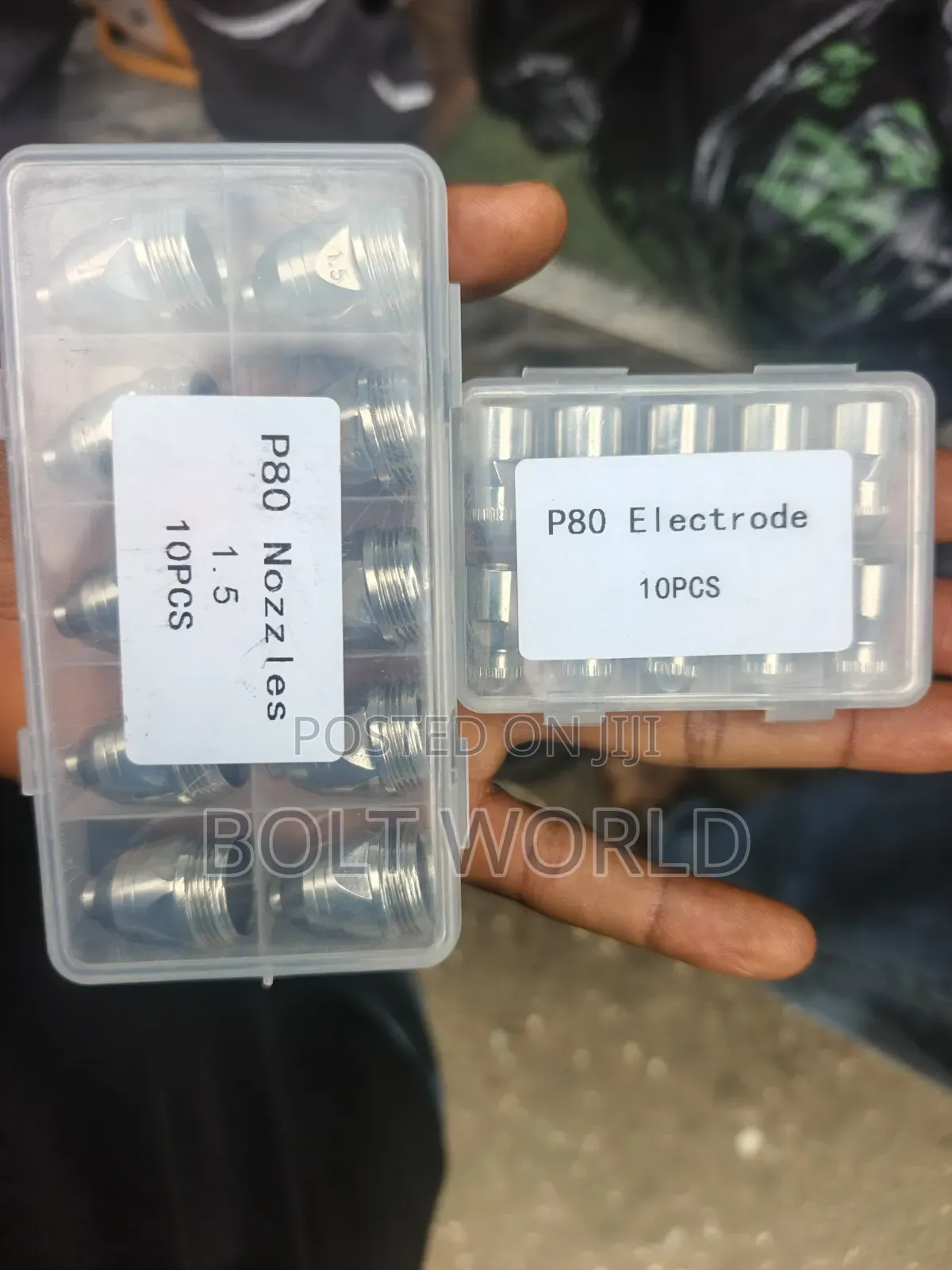 Nozzle/Electrode P80 Set 10pcs