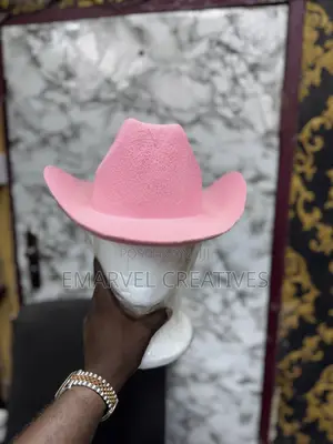 Claassical Cowboy Hat : Pink