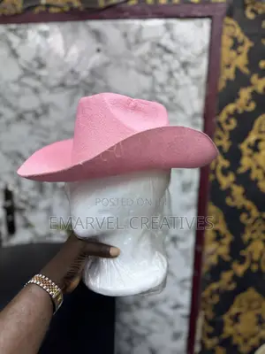Claassical Cowboy Hat : Pink