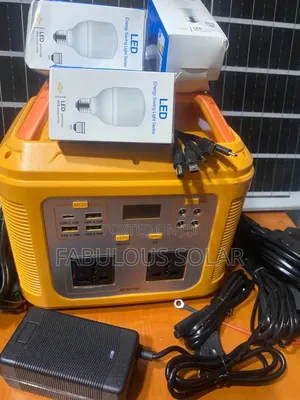 500watts Solar Generator With 35ah Lithium Battery