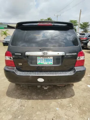 Toyota Highlander 2003 Black