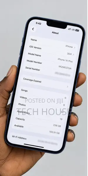 Apple iPhone 14 Plus 256 GB Blue
